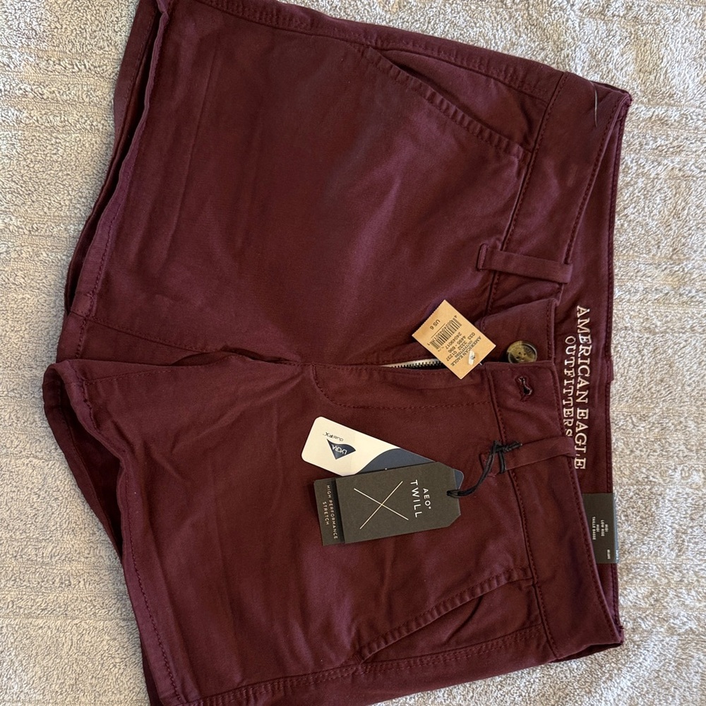 American Eagle Outfitters Maroon Women Shorts